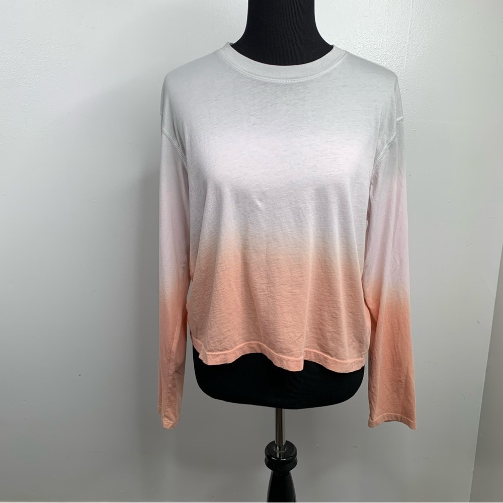 ATM Ombre Long Sleeve Top Size Large Anthony Thomas Melillo‎